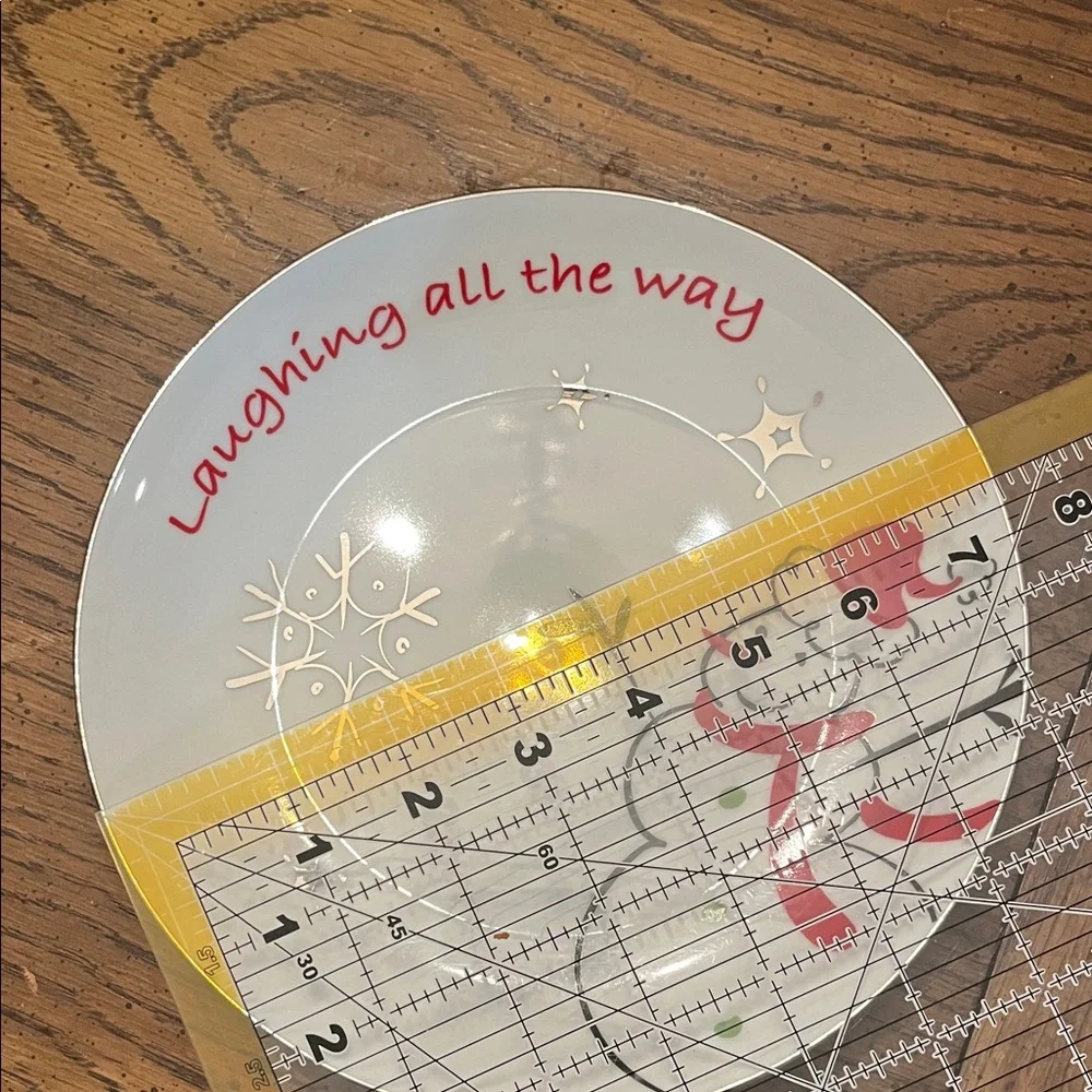 North Pole Trading‎ Co Modern Jingles Round Salad Plates - Set of 4